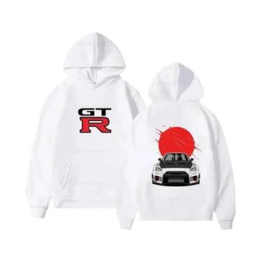 Imagem de Moletom Masculino De Manga Longa Com Capuz Estilo Streetwear Initial D