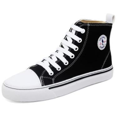 Imagem de Tenis Feminino Cano Alto Dudadia Star Polo Blu, Preto, 35