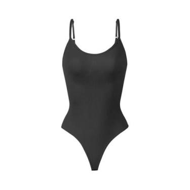 Imagem de Body Shaper Feminino Com Efeito Push Up, Controle De Barriga, Corset, 