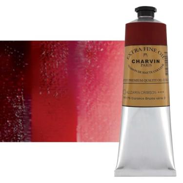 Imagem de Charvin Tinta a óleo extrafina, Alizarin Crimson 150 ml - Triple-Milled, Rich Texture, Poppy Oil-Based, Light-Fast, Handmade, Archival Quality