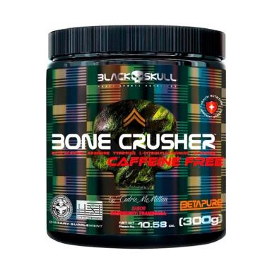 Imagem de Bone Crusher Caffeíne Free 300g - Black Skull-Unissex
