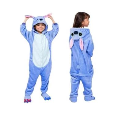 Imagem de Fantasia De Cosplay Lilo E Stitch Para Meninos E Meninas, Pijamas De A