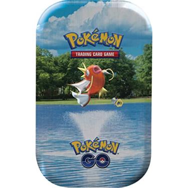 Imagem de Pokémon TCG: GO Mini Tin - Magikarp (2 pacotes de reforço e 1 carta de arte)