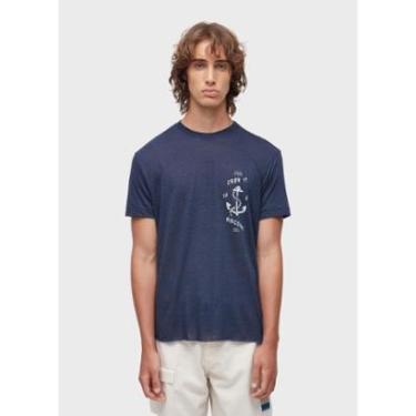Imagem de T-shirt casa da ancora light linen mc OSKLEN-Masculino