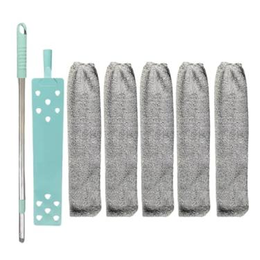 Imagem de Escova de espanador telescópica esfregão de alça longa limpador de lacunas escova de cabeceira para sofá escova de limpeza ferramenta doméstica (2GG)