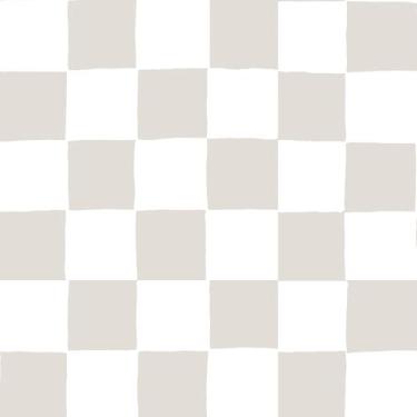 Imagem de Hellowall Papel de parede quadriculado neutro de 44,5 x 998 cm xadrez bege branco caramelo casa de fazenda papel de parede xadrez para berçário quarto cozinha locatário amigável papel de contato