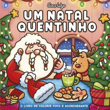 Imagem de Livro - Um Natal quentinho (Cozy Christmas)  livro de colorir Coco Wyo