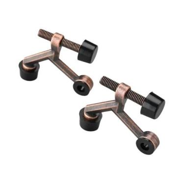 Imagem de Batente De Porta Oculto Ajustável 2 Peças Com Pino De Dobradiça E Amor