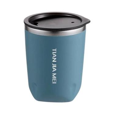 Imagem de Copo Térmico De Aço Inoxidável De 300ml Para Homens E Mulheres, Copo P