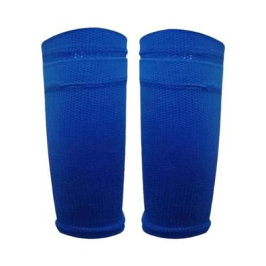 Imagem de Caneleiras De Futebol Respiráveis E Macias De Camada Dupla Com Inserçõ