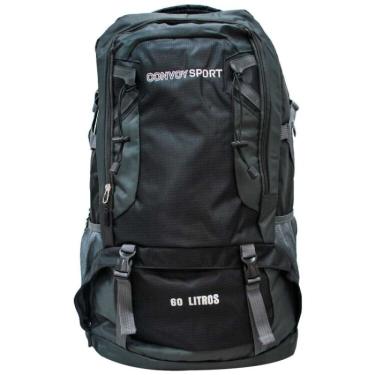Imagem de Mochila Convoy Sport Camping 60L Em Poliéster - Preto