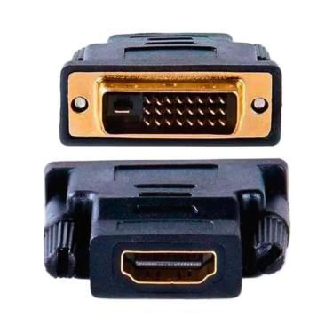 Imagem de Adaptador Dvi Macho Para Hdmi Fêmea