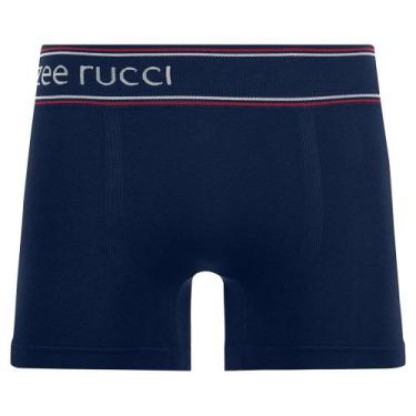 Imagem de Cueca Boxer Linear Sem Costura Navy Zee Rucci, P