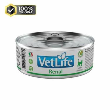 Imagem de Ração umida vet life feline renal 85g - FARMINA