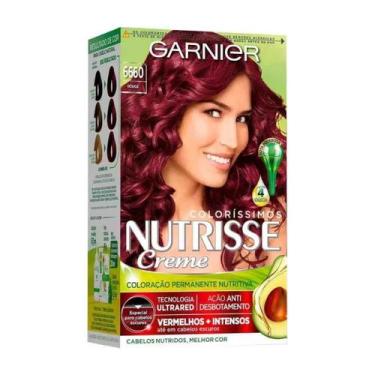 Imagem de Coloração Nutrisse Rouge 6660 Louro Escuro Ultra Vermelho - Garnier
