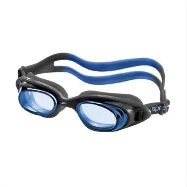 Imagem de Óculos de Natação Speedo Tornado Onix - Cinza/Azul-Unissex