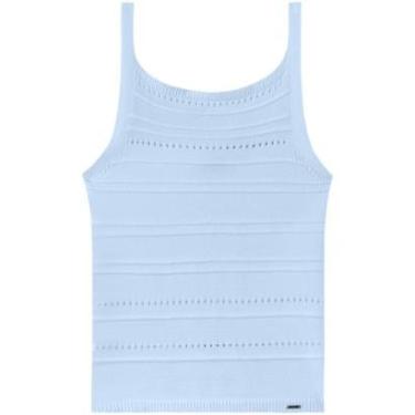 Imagem de Blusa Regata De Alças Em Malha Tricô-Feminino