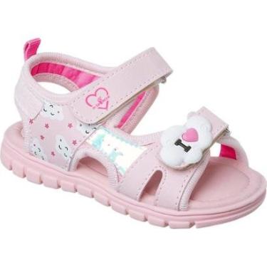 Imagem de Sandália Infantil Ortopasso Anatômica Menina Nuvenzinha-Feminino