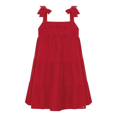 Imagem de Vestido Infantil Menina Malha Amsterdan Alakazoo Ref. A5311-Feminino