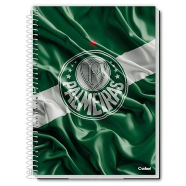Imagem de Caderno 10 Materias Palmeiras 160 Folhas Credeal