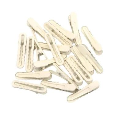 Imagem de Presilha De Cabelo Metálica Colorida E Moderna De 5cm Com Ondas Geomét