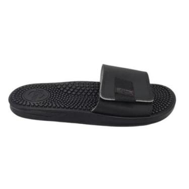 Imagem de Chinelo BR SPORT Slide Masculino Preto Versatil Leveza -, Preto, Cinza