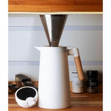 Imagem de Filtro para Café Lyor de Aço Inox Nº103 15,5cm x 13,5cm