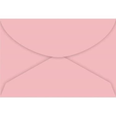 Imagem de Envelope para Cartão de Visita Rosa Claro 72x108mm 80g - FORONI