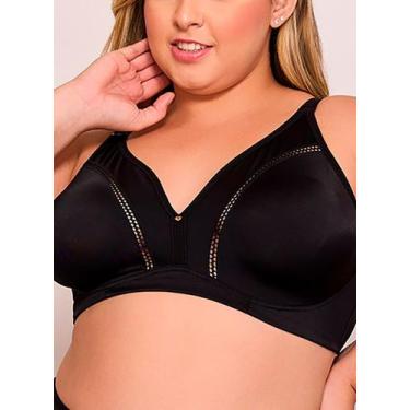 Imagem de Sutiã Sustentação Nayane SP 08 0015 Plus Size Sem Aro Sem Bojo Microfi