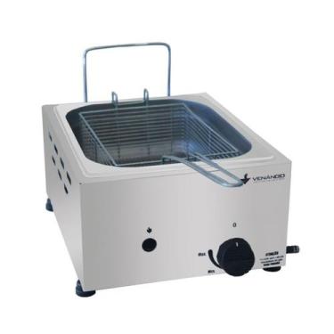 Imagem de Fritador Industrial à Gás e Óleo GLP 5 Litros SFG112 Venâncio