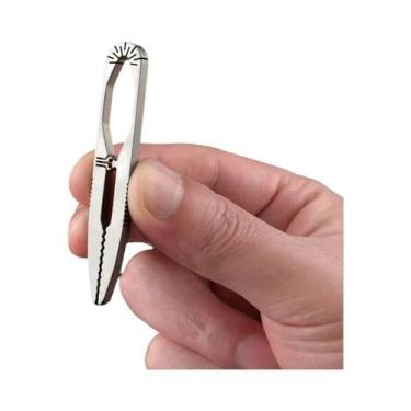 Imagem de Mini Pinça De Titânio Portátil EDC Ferramenta De Bolso Para Exterior P