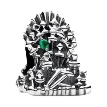 Imagem de Pingentes De Ouro 925 Para Mulheres, Charms Em Forma De Ovo Para DIY, 