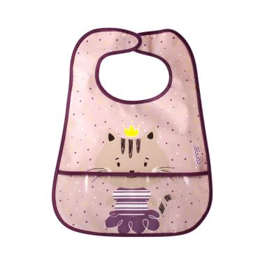 Imagem de Babador Impermeável Com Bolso Coletor Milky Prático E Lavável