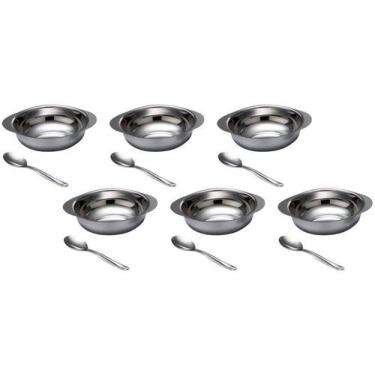 Imagem de Conjunto para Sobremesa Jornata 12 Peças Inox - Brinox