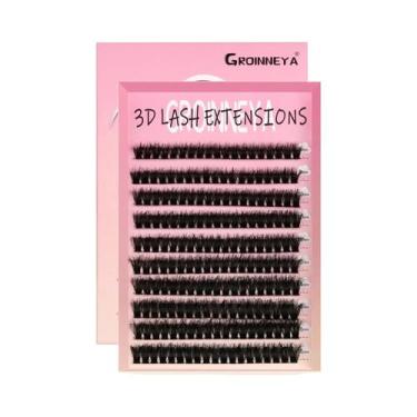 Imagem de Cílios Postiços GROINNEYA: Extensão Em Cachos DIY Com Volume Fluffy Ef
