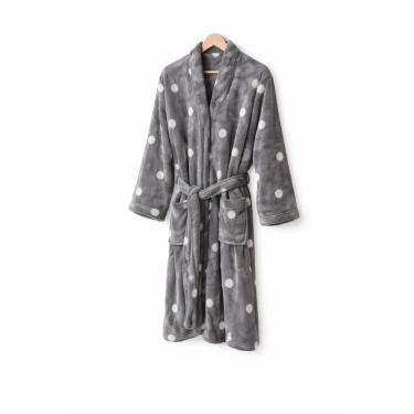 Imagem de Roupão De Plush Peluciado Toque de Seda Vintage P - Kacyumara - Ball Storm