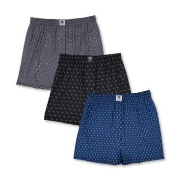 Imagem de Kit 3 Cueca Samba Canção Short de Dormir Bemthley, GG