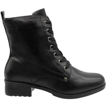 Imagem de Bota Cano Médio Mooncity Bico Redondo Feminino-Feminino