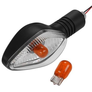 Imagem de Pisca Direito Cristal Bros 13-22 XRE 190 16-18 + Lâmpada - RCF