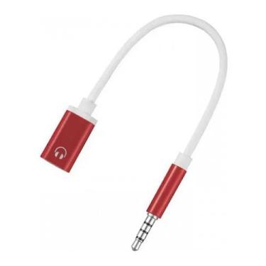 Imagem de Conversor de conector tipo C para 3,5 mm Cabo adaptador de áudio para 