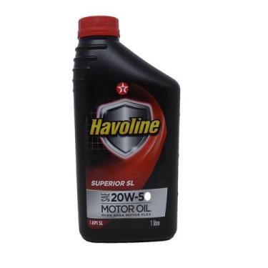 Imagem de Oleo motor mineral havoline 20w50 sj texaco oleo motor mineral havolin
