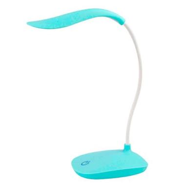 Imagem de Luminária de Mesa com USB e Pilhas Ideal para Estudo Leitura cor:Azul 