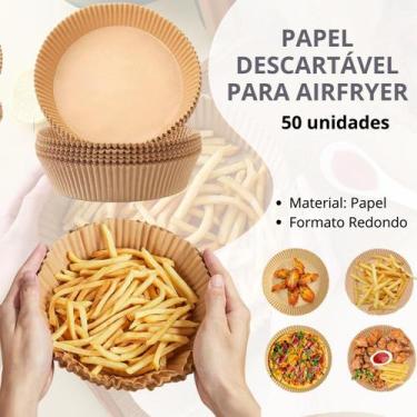 Imagem de Kit Forma Silicone Airfryer Micro-Ondas Reutilizável Waffle - Escolha 