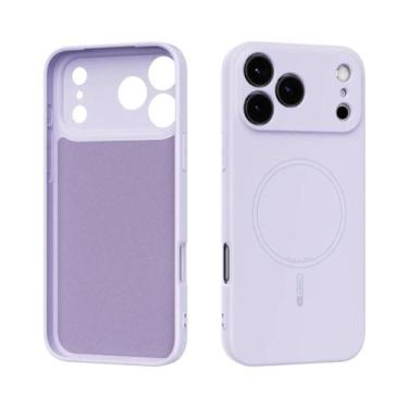 Imagem de Capa Protetora De Silicone Magnética Magsafe Para Apple iPhone 16 17 1