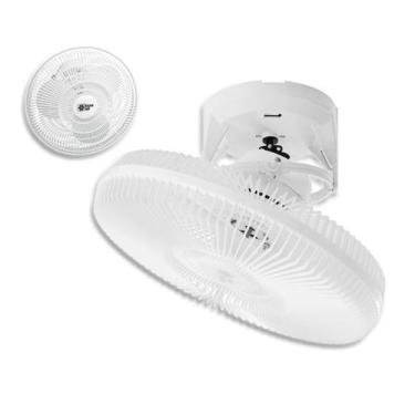 Imagem de Ventilador de Teto Turbo Orbital 360 Loren Sid 40Cm Branco, 220V