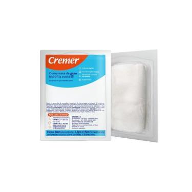 Imagem de Compressa de Gaze Estéril 11 Fios Cremer 10 Unidades