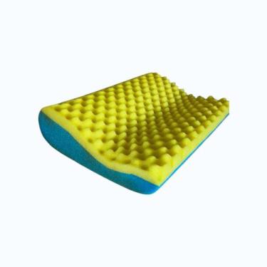Imagem de Travesseiro Comfort Pillow Luckspuma Anatômico Casca De Ovo