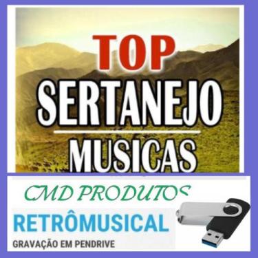 Imagem de Pen Drive 8gb com Música Anos 70 á 2026 Top Sertanejo mp3 - Cmd 08