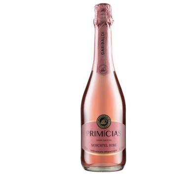 Imagem de Vinho espumante brasil garibaldi primícias moscatel rosé 660ml