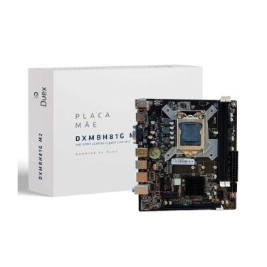 Imagem de Placa Mãe Duex DXMBH81G M2 LGA1150 DDR3 - Compacta e Eficiente